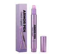 Bolígrafo de para cutículas de uñas, punta de cerámica de 2,5 ml, portátil, rápida absorción, bolígrafo natural para fortalecer las uñas para hombres, mujeres, seco, dañado, frágil, uñas finas