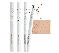 Bolígrafo de pecas, resistente al agua, para maquillaje natural, fácil de usar y duradero, ideal para mujeres y amantes del maquillaje (juego de 4 colores)