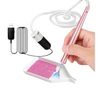 Bolígrafo De Pintura Con Cristales Con Succión | Pluma de Pintura con Piedras Brillantes y Bomba de Vacío,Aplicador Automático USB para Decoración de Eventos Proyectos de Manualidades Principiantes