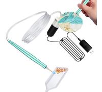 Bolígrafo de pintura con diamantes de imitación, aplicador de arte con bomba de vacío, herramienta USB, dispositivo portátil automático que soporta decoración de eventos, proyectos de manualidades