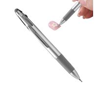 Bolígrafo de puntos de uñas, herramienta de gel retráctil, aplicador de pintura de uñas, 14 x 1,53 cm, diseño de punta de precisión, decoración de manicura, kit de viaje de negocios, uso doméstico