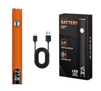 Bolígrafo de soldadura inalámbrico recargable por USB de 650 mAh con pantalla digital LED, temperatura ajustable, diseño de batería roscada 510 para electrodomésticos, kit electrónico con conectores y
