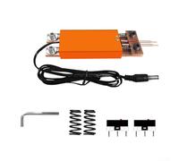 Bolígrafo de soldadura por puntos con varilla de cobre protegida por limpieza ácida, mecanismo de doble resorte para un ajuste preciso de la fuerza, adecuado para soldadura por puntos por lotes y