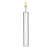 Bolígrafo de Tinte para Bordes, Herramienta de Cuero, Barra de Aceite, Aceite en Bordes de Cuero, Pluma de Grasa, Cinturón de Acabado, Tira de Lijado, Correa Plateada de Mano