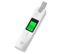 Bolígrafo detector de alcohol: alcoholímetro de alta precisión con retroiluminación LED, alerta de luz sonora recargable por USB, diseño compacto | Herramienta de prueba de aliento de segurida