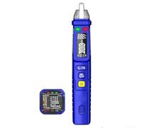Bolígrafo detector de voltaje con rango de 12 1000 V, prueba de aislamiento sin contacto, alarma de cable vivo y juicio de punto de interrupción para prevención de riesgos eléctricos (bolígrafo