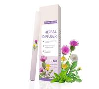 Bolígrafo Difusor de Hierbas, Pluma Antiestrés con Inhalador Natural para Apoyo al Sueño y Limpieza de Pulmones, Diseño Compacto con Extractos de Menta para Purificar y Mejorar la Respiración