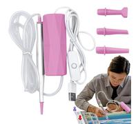 Bolígrafo eléctrico con diamantes de imitación, bolígrafo eléctrico para gemas | Herramienta silenciadora de succión ajustable sin para adultos