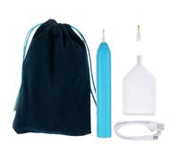 Bolígrafo eléctrico de diamantes de imitación, inalámbrico, 3 ventosas ajustables, recargables, para talleres comunitarios, planificadores de bodas