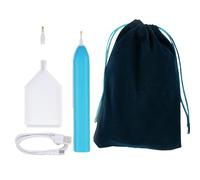 Bolígrafo eléctrico de diamantes de imitación | Taladro de pintura de diamantes de imitación inalámbrico | Herramienta de manualidades portátil con 3 ventosas ajustables para clases de arte escolares