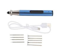 Bolígrafo Eléctrico de Grabado Recargable USB, Mini Pulidor Portátil, 3 Niveles de Velocidad - Seguro y Silencioso, Multiuso para Grabado y Pulido Profesional