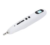 Bolígrafo Electrónico de Acupuntura, Herramienta de Masaje de Tejido Profundo de 9 Engranajes con Diseño de Luz Roja de 650 Nm, Potente Bolígrafo Meridian Energy