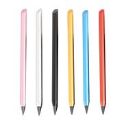 Bolígrafo Eterno De Metal con Punta De Pantalla Táctil Compatible con La Mayoría De Pantallas Capacitivas Borrable Sin para Dibujo Lápiz Óptico 6 Uds.