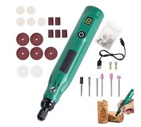 Bolígrafo grabador eléctrico - Herramienta giratoria portátil recargable por USB para proyectos de manualidades y bricolaje | Herramienta de taladro compacto con velocidad variable, kit de grabado