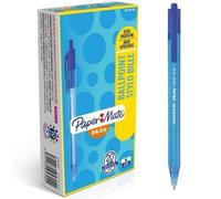 Paper Mate Inkjoy 100 Bolígrafo retráctil punta mediana azul