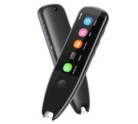 Bolígrafo lector de escaneo, escáner de traducción digital OCR 112 idiomas, dispositivo de traducción de idiomas, compatible con extracto de texto, escáner de grabación inteligente con pantalla táctil