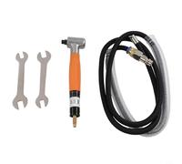 Bolígrafo ligero con molinillo de aire con 143 mm de longitud para moler controlado en piedra, porcelana, madera y metal a alta velocidad de rotación