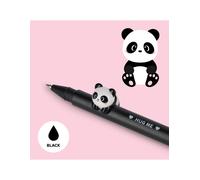 Legami Bolígrafo gel animal Panda, antirodado, extraíble, tinta negra, 0,5 mm