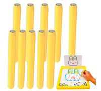 Bolígrafo Magnético De Juguete Bolígrafos Recambio Magnéticos, Rotulador | 10X Para Niños Y Niñas Preescolar Pizarra De Dibujo Actividades Interior Exterior