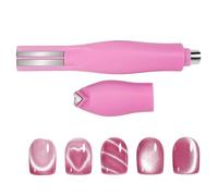 Bolígrafo magnético para uñas, herramienta de varita magnética para diseño, barra potenciadora de esmalte de gel para efectos de manicura, accesorio y kit profesional de salón para niñas, estudio en