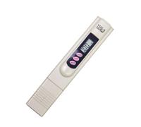 Bolígrafo medidor de PPM LCD con función de retención y lectura de temperatura para agua potable, acuario, piscina y controles del hogar Comprobador de Ppm Medidor de sólidos disueltos Filtro de grifo