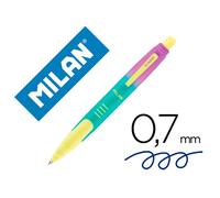 Boligrafo Milan Compact Sunset Retractil Tinta Azul Punta 1 Mm Colores Surtidos