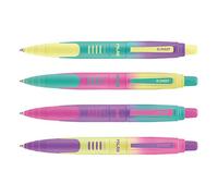 BOLÍGRAFO MILÁN COMPACT SUNSET TINTA AZUL PUNTA 1MM COLORES SURTIDOS 14.1*1.7CM