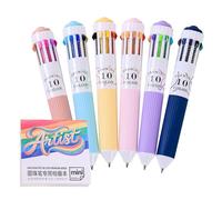 Bolígrafo Multicolor - Punta Fina 0.8mm • 60 Colores Incluye Cuaderno - Material de Escritura Artística - Para Profesores Agendas Escolares Toma De Apuntes Diario Aula Y Oficina