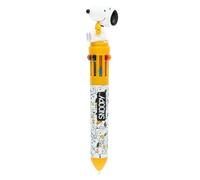 Bolígrafo Multicolor Snoopy - Boligrafo retráctil divertido : Para niños Infantil 10 colores en 1 │ Accesorios de papeleria Bonitos : Snoopy Regalo cumpleaños