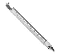 Bolígrafo Multiherramienta 8-en-1 - Gadget Práctico Regalo | Para Él Papá Cumpleaños Amigo Invisible Navidad Presente Mujer, Utensilio Manual 12-funciones Camping