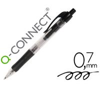 Bolígrafo negro Q-Connect