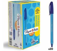 Bolígrafo Paper Mate Inkjoy 50 Piezas Azul 1 mm (20 Unidades)