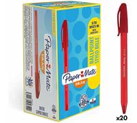 Bolígrafo Paper Mate Inkjoy 50 Piezas Rojo 1 mm (20 Unidades)