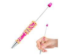 Bolígrafo Para Abalorios | Lápices Con Cuentas En Forma De - Suministros para Fabricación de Joyería y Material Escolar para Notas, Dibujo, Arte y Regalos para Profesores, Cumpleaños,