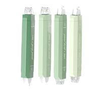 Bolígrafo para corrector de cinta, 4 piezas suministros escolares de doble cara | Cinta adhesiva para scrapbooking y álbum, para mujeres, niños, niñas, jóvenes, adolescentes, hijo, hija, estudiante