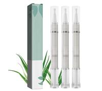 Bolígrafo para el cuidado de las uñas, rutina de cuidado de uñas, 3 piezas nutridas de manos y pies con aceite de árbol de té, vitamina E y aloe vera