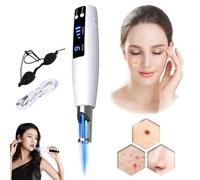 Bolígrafo Para Eliminar Lunares - 9 Modos + 4 Niveles, Dispositivo De Plasma Con Picosegundos De Luz Azul, MáQuina Para Eliminar Manchas Oscuras, Tatuajes, Pecas Y Cicatrices, Con Gafas,Blue