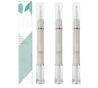 Bolígrafo para hongos en las uñas, paquete de 3 bolígrafos para el cuidado de las uñas para la apariencia, bolígrafos portátiles para cutículas y humectantes de 4ml, nutritivos para de mano