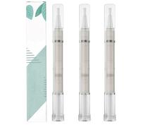 Bolígrafo para hongos en las uñas, paquete de 3 bolígrafos para el cuidado de las uñas para la apariencia, bolígrafos portátiles para cutículas y humectantes de 4ml, nutritivos para de mano