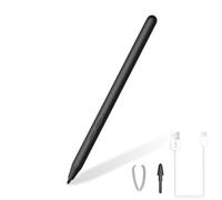 Bolígrafo para Surface, 4096 Pressure para Surface Pro 11/10/9/8/X/7+/6/5, Surface Go 1-4, Surface Laptop/Studio/Book 1-5 con magnético, rechazo de palma, escritura suave recargable para estudiantes y