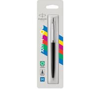 Parker Jotter Originals colección de bolígrafos | acabado retro negro | punta mediana | tinta azul