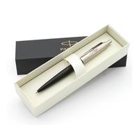 Bolígrafo Parker Jotter XL personalizado + caja de regalo (Negro) | Pluma grabada a medida con nombre | Regalo único para él o para ella