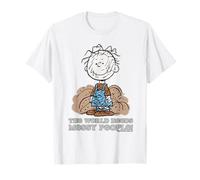Bolígrafo Peanuts Pig Messy People Need Organized Vintage Camiseta