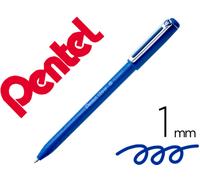 Bolígrafo Pentel Izee 1.0mm Con Capuchón Azul - PENTEL
