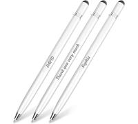 Bolígrafo Personalizado Grabado con Nombre o Mensaje - Bolígrafo Elegante con Puntero Táctil - Regalo Personalizado Listo para Regalar - Fabricado en Francia - Estuche Incluido