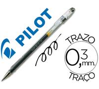 Bolígrafo Pilot G-1 Tinta Gel Negra