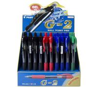 Bolígrafo PILOT G-2 07, Expositor x60 Surtidos