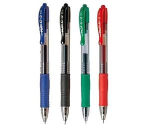 Boligrafo pilot g2 pack 12 u.(6 azules,4 negros,1 rojo,1 verde)