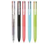 Boligrafo pilot super grip g 4 colores tinta base de aceite recargable expositor de 20 unidades surtidas
