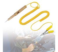 Bolígrafo probador de circuito de voltaje de coche DC 6V 12V 24V, probador de circuito de luz automotriz eléctrico, color dorado